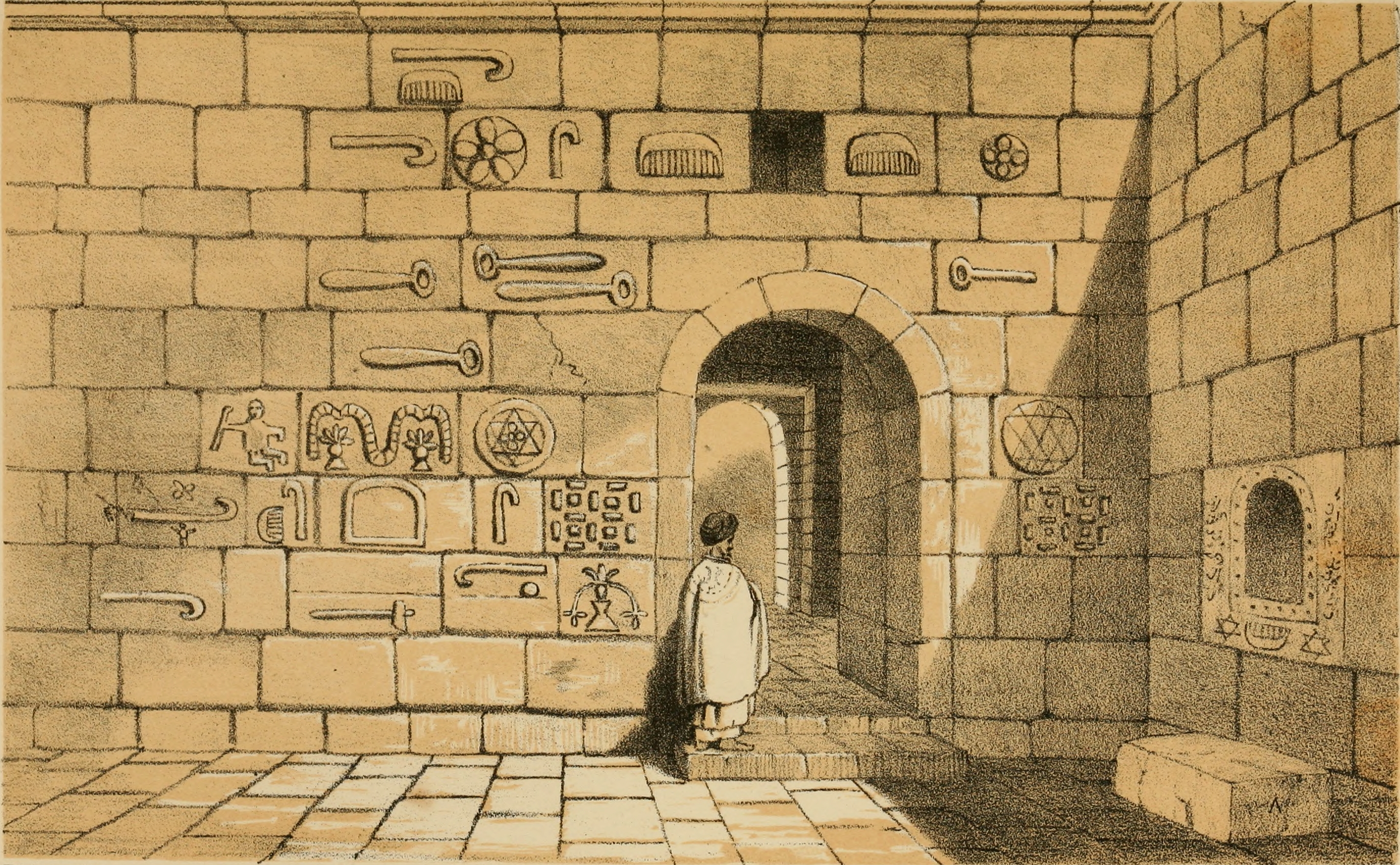 Front_of_the_Enclosure_Facing_the_Temple_of_Sheikh_Adi_The_Nestorians_and_their_Rituals
